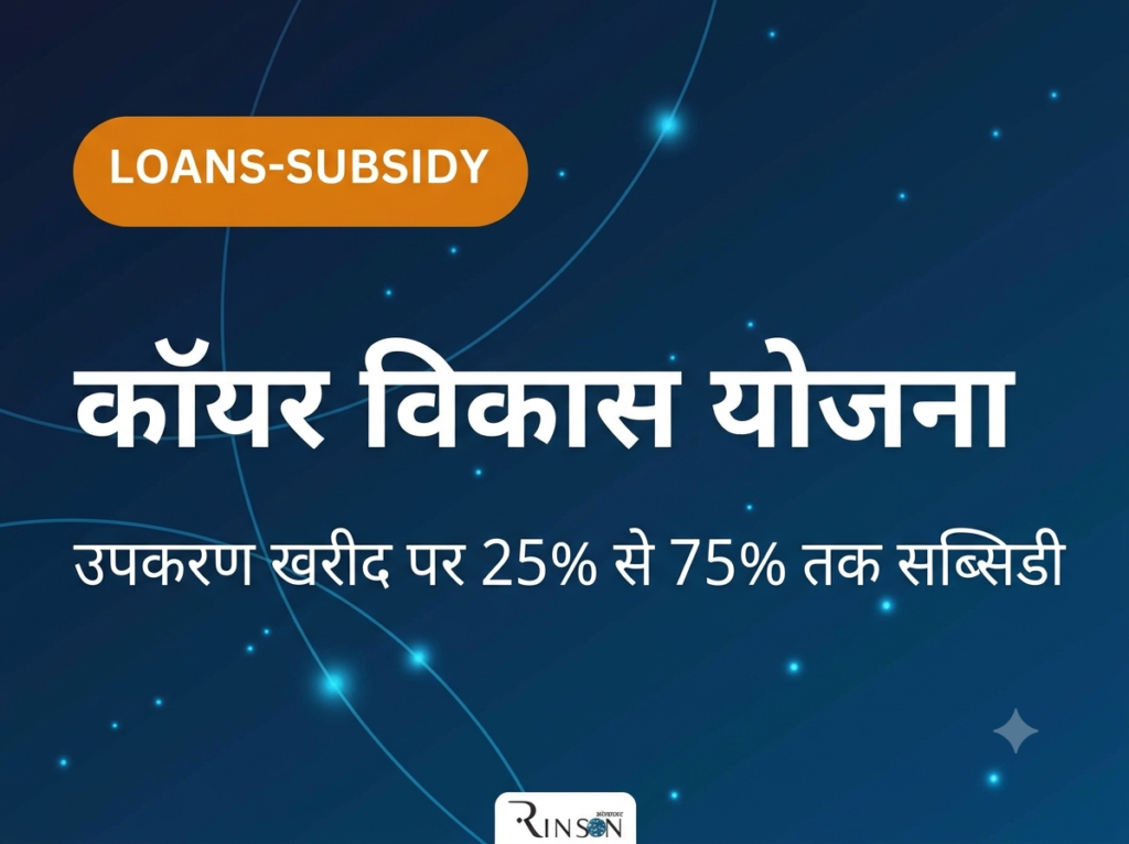 कॉयर विकास योजना: उपकरण खरीद पर 25% से 75% तक सब्सिडी