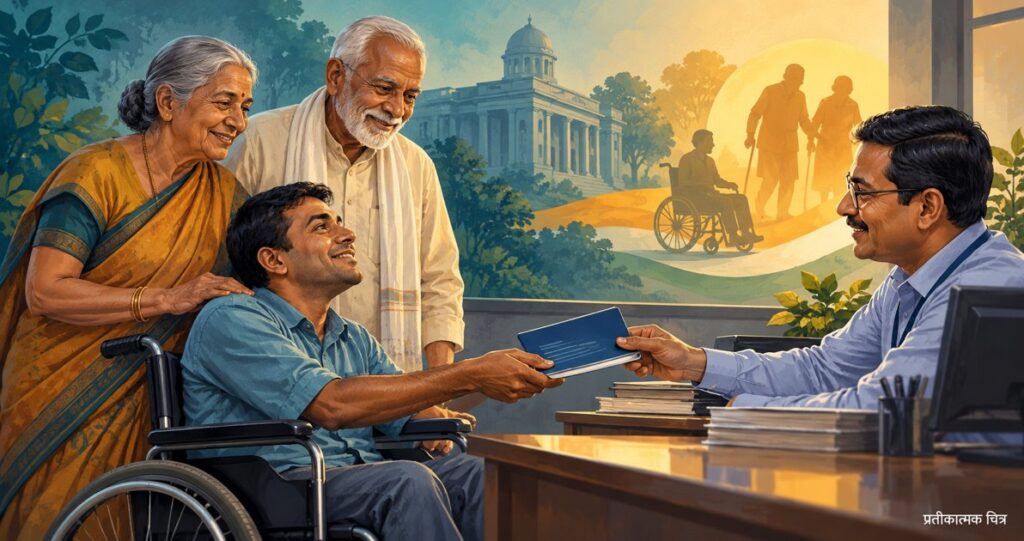 राष्ट्रीय सामाजिक सहायता कार्यक्रम अब “प्रधानमंत्री सामाजिक सहायता योजना”: ₹53,428 करोड़ मंजूर, दिव्यांग पेंशन बढ़ी